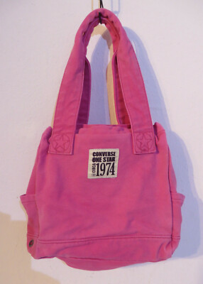 CONVERSE ONE STAR ° coole Handtasche pink Damen Teenager Tasche Henkeltasche