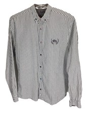 Buffalo David Bitton Shirt Mens XL Slim Fit Cotton Check Long Sleeve Button Down