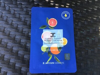 JayJun cosmetics essential therapy trouble care mask new 