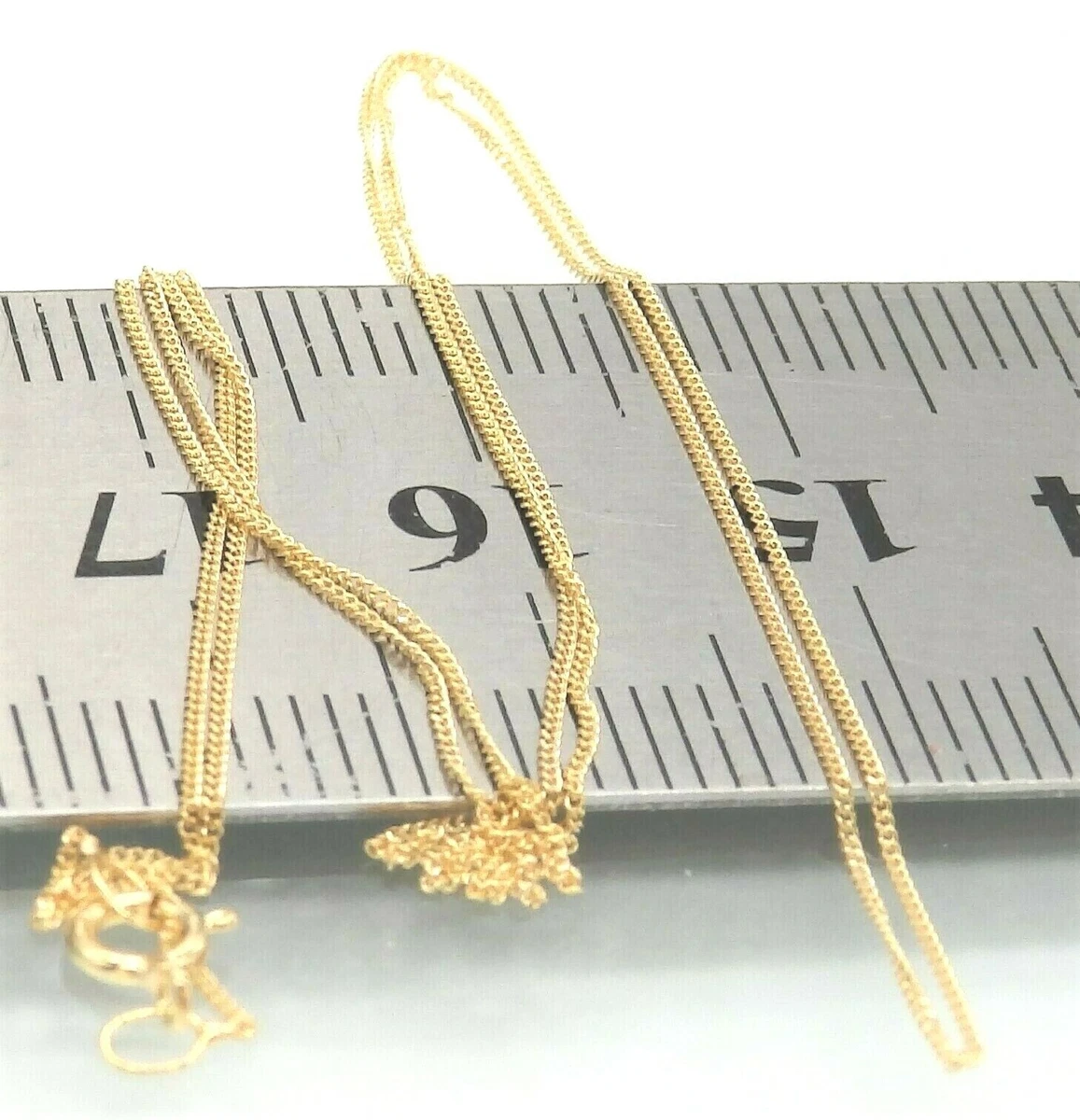 16 inch 9 carat gold chain outlet
