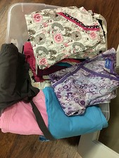 scrubs lot pants, tops, smocks, short and long sleeve size xs and xxs