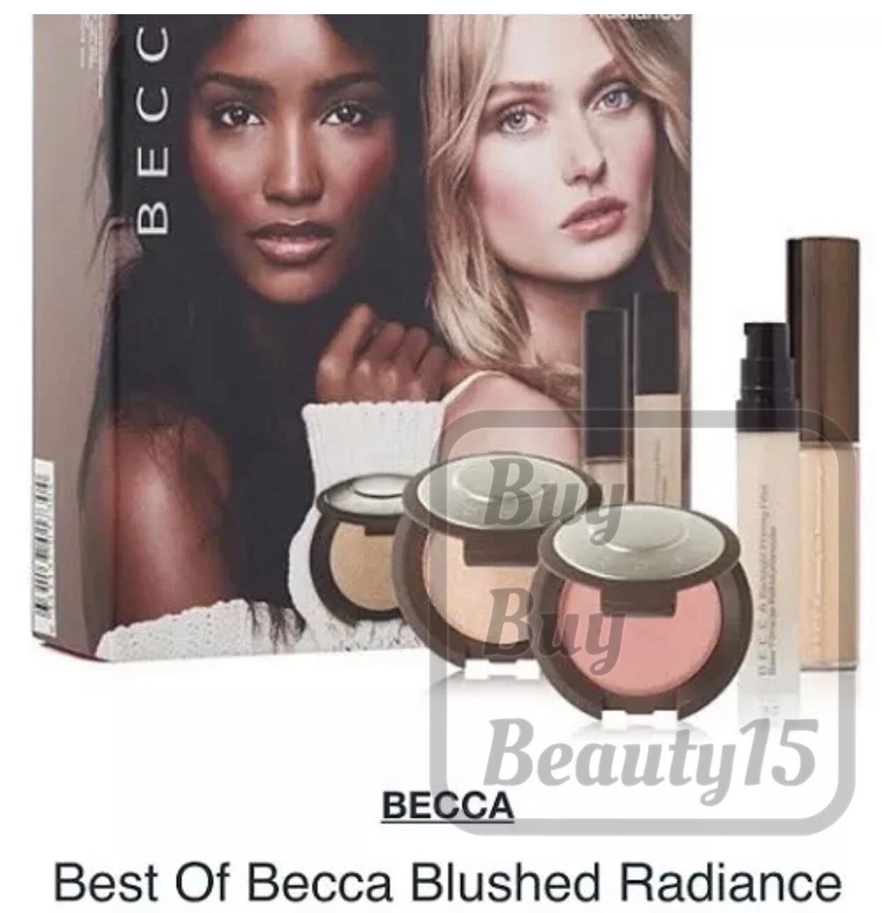 BECCA Best Of Becca Blushed Radiance 4 Piece Kit ( Limited Edition )New With Box