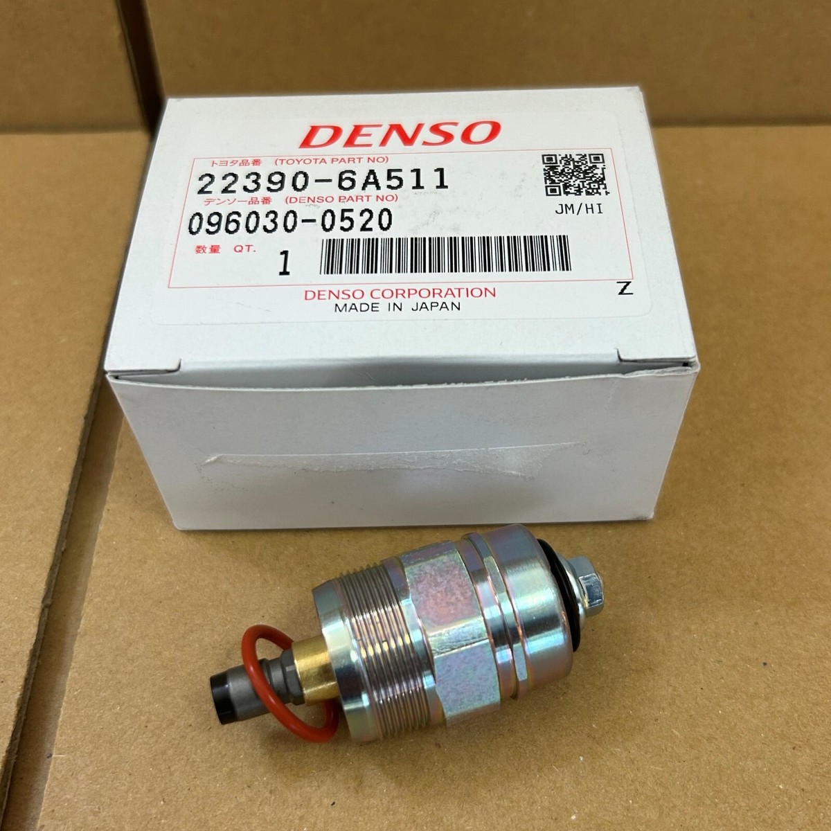 メモリー⑥ NEW】Toyota Genuine Corolla Hilux Solenoid Assy, Fuel Cut 22390
