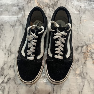 mens black vans size 9