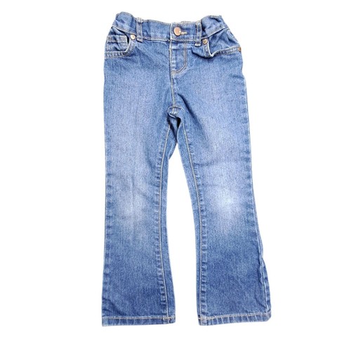Toddler Girls 5T Bootcut Jeans Children’s Place Adjustable Waist Heart Snaps - Picture 2 of 18