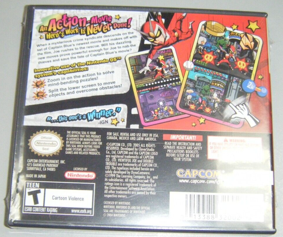 セルノートGEL×2・DVDセット New Sealed Nintendo DS Game - Viewtiful Joe: Double Trouble | eBay