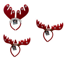 Set 3 Cerchietti Natalizi Renna