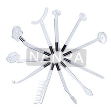 High Frequency Electrode Replace Wand Violet / Orange Light Ray Facial Skin Care