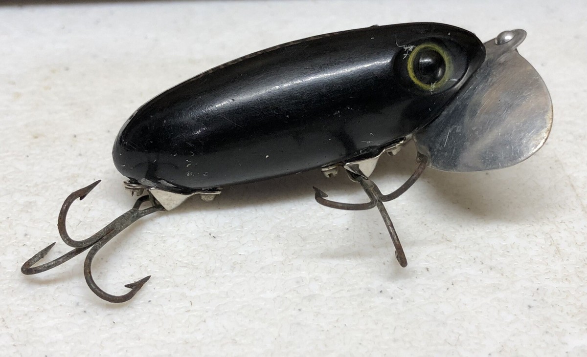 Vintage Arbogast 2 1/2 WWII-era Jitterbug and a CCBC 2 1/2 jointed