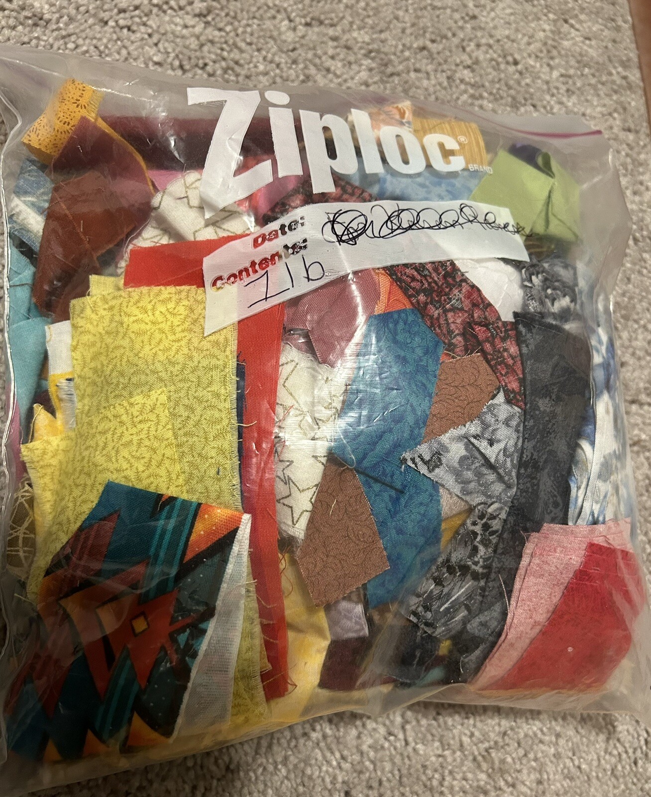 1 LB COTTON QUILTING FABRIC STRIPS MANY DIFFERENT COLORS BRANDS THEMES!