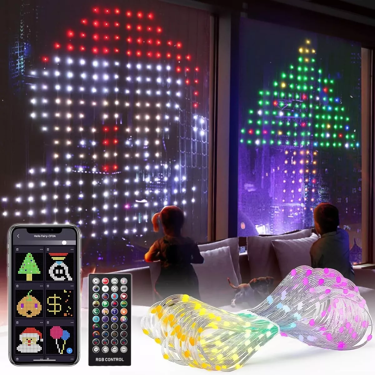 Programmable christmas lights deals