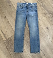 Edwin Jeans Women's Size 29 Elin Crop Straight Denim Stretch 30x25