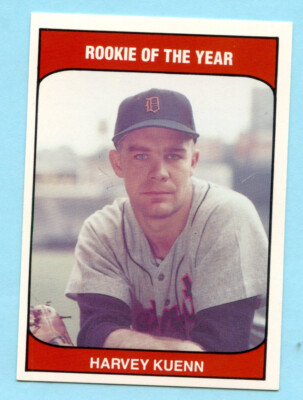 1985 TCMA 1953 Rookie of the Year -Harvey Kuenn- Box 912