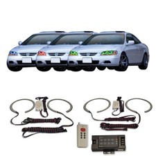 Rgb Multi Color Rf Headlight Halo Kit For Honda Accord 98-02 Rgb Multi Color Rf Headlight Halo Kit For Honda Accord 98-02