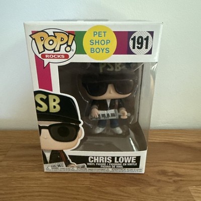 Funko Pop! Rocks Chris Lowe - Pet Shop Boys #191 Brandneu mit Protektor