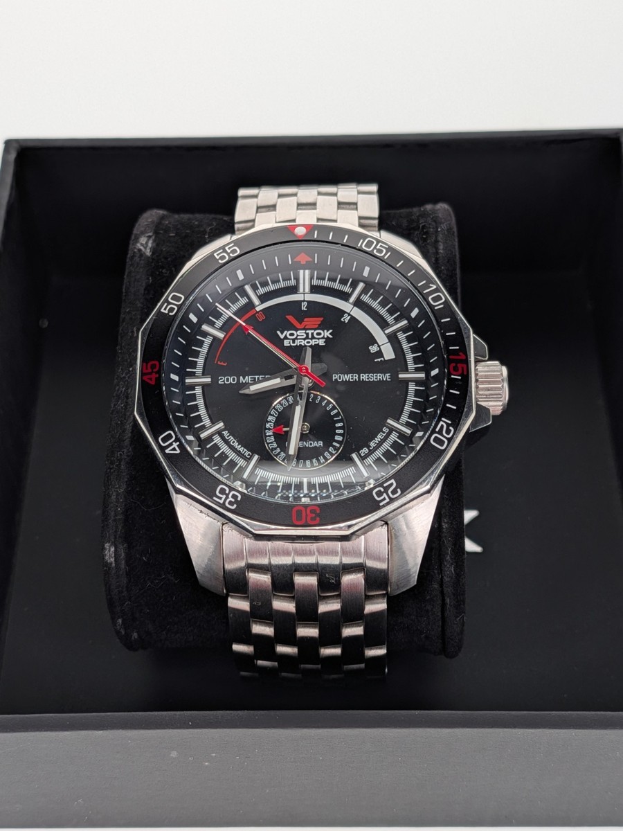 Vostok Europe N-1 Rocket POWER RESERVE Seiko NE57-225A563B