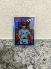 2026 Topps Heritage - Jhoan Duran - Blue Chrome /150 - Phillies