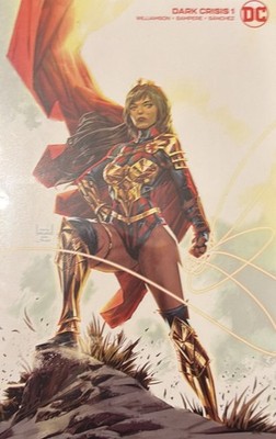 DC COMICS DARK CRISIS #1 (KAEL NGU EXCLUSIVE MINIMAL TRADE DRESS VARIANT) key￼