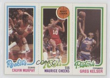1980-81 Topps Calvin Murphy Maurice Cheeks Greg Kelser Rookie RC HOF 05k6