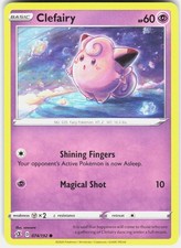 Clefairy 074/192 Common Rebel Clash Pokemon Near Mint