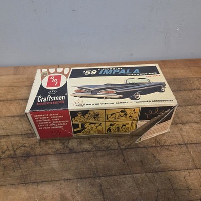 AMT インパラ　当時物　Kit '59 Chevy Convertible AMT インパラ 当時物 Kit '59 Chevy Convertible The Revell 1/25 1959