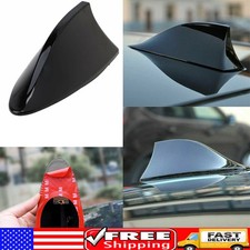 Universal Shark Fin Antenna Cover Car Trim Signal Radio Am Fm Aerial Black Usa