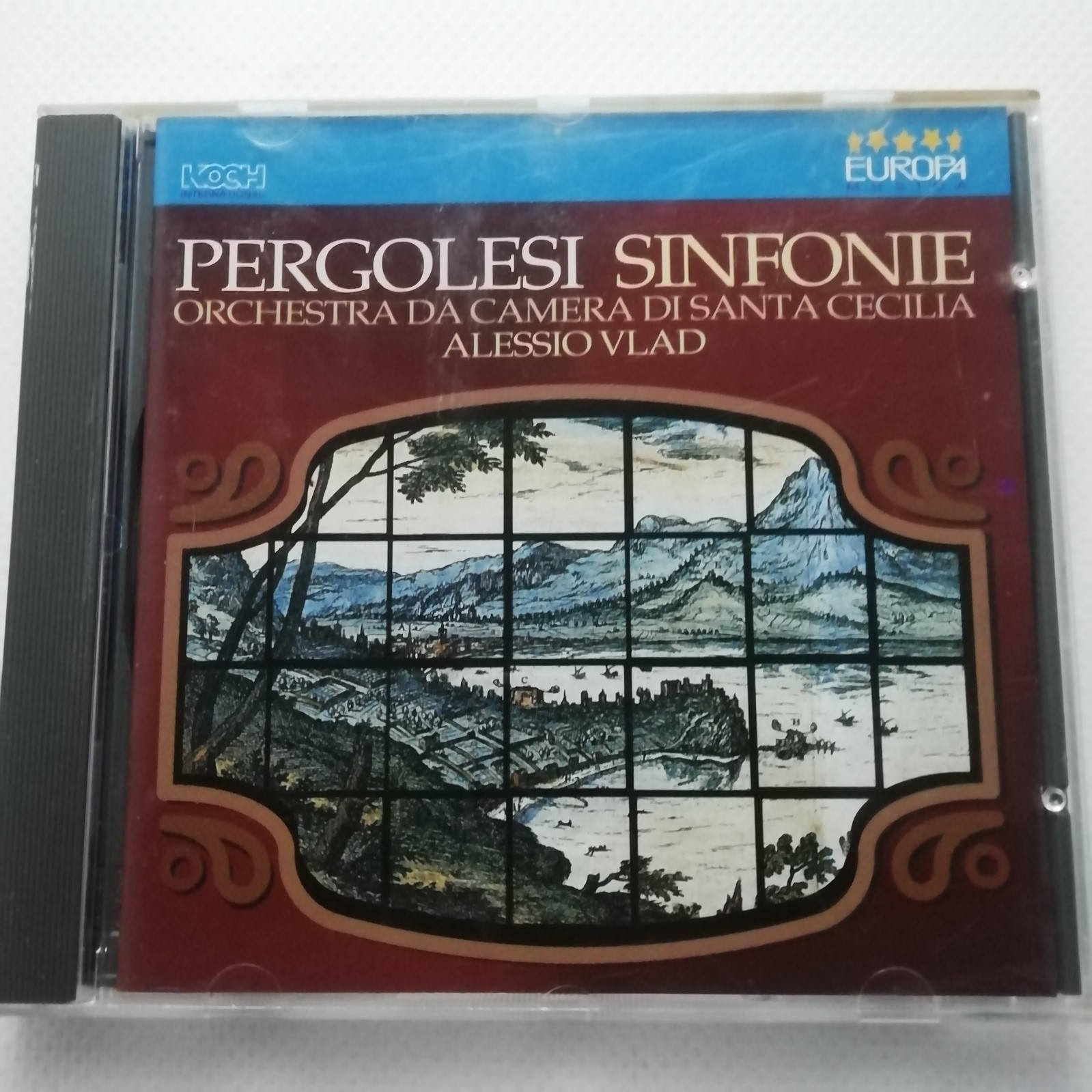 Pergolesi: Sinfonias / Vlad / Santa Cecilia CO / Europa CD 350-262