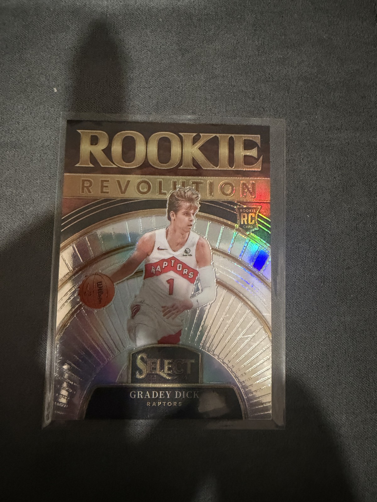 2023-24 Panini Select - Rookie Revolution Gradey Dick #22 Silver Prizm (RC)