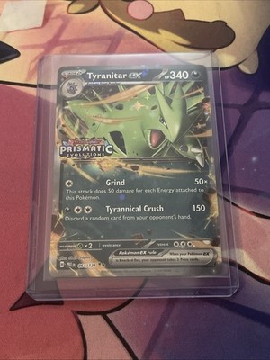 Tyranitar ex (Prismatic Evolutions Stamp) 064/131 Miscellaneous Cards & Products