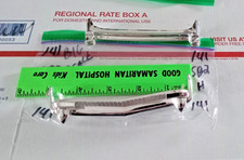 Chrome Bumpers scale unknown  (parts only) 1/25 scale  Package # 141 !!!!!!!!!!!