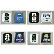 FIFA World Cup 2026 Football Soccer Sleeve Patches Badge Iron On. Choose Set