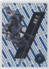 2016 Topps Star Wars High Tek Form Pattern 1 Blue Rainbow Foil 52/99 GH-7 1cc7