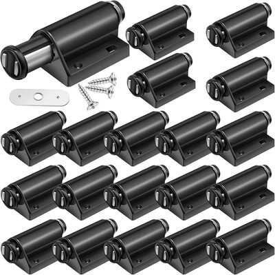 20 Pcs Magnetic Push to Open Door Latches Magnetic Touch Latch with Hardware Pop