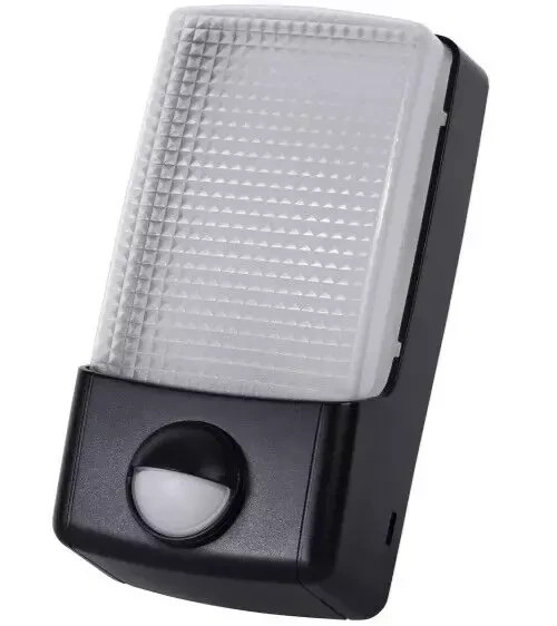 Timeguard LED Bulkhead Outside Light PIR Motion Sensor 6.5W Black LED88PIRN