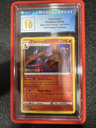 Charizard graded CGC 10 for sale on eBay