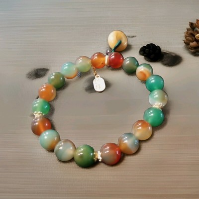Buddha Stones, Year of the Snake. Bracelet of powerful tourmaline gemstones.