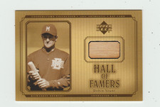 2001 UPPER DECK  HALL OF FAMERS ROBIN YOUNT GAME-USED BAT NON-AUTO/NON-AUTOGRAPH