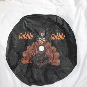 Thanksgiving Turkey Gobble Gobble Tire Cover Spare Wheel Cover