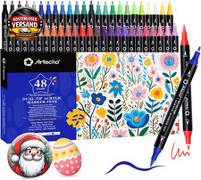 Acrylstifte 48 Farben Wasserfest Dual Tip fü...