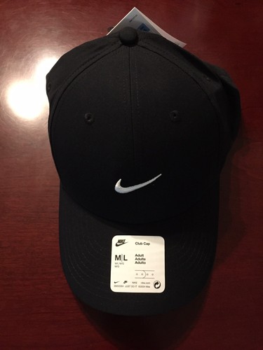NEW - Nike Cap Dri Fit Baseball Cap hat Black Size M/L NWT