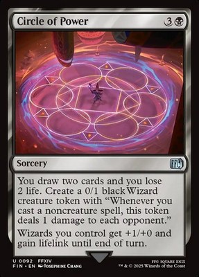 (x4) Circle of Power 92 Play Set U Normal FIN MTG NM
