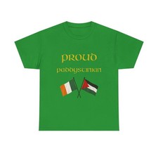 Camiseta Proud Paddystinian, Camiseta Irlanda Palestina Unidad, Día de San Patricio