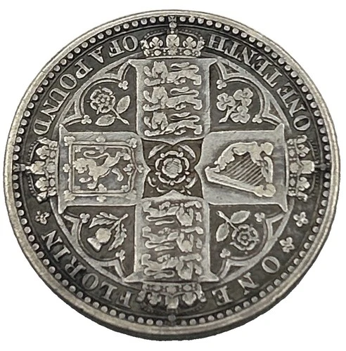 Photo of a 1849 Victoria Florin from an eBay listing that sold on Jul 3, 2026