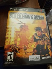 NovaLogic Delta Force: Black Hawk Down Sony PlayStation 2 PS2 Shooter W Manual