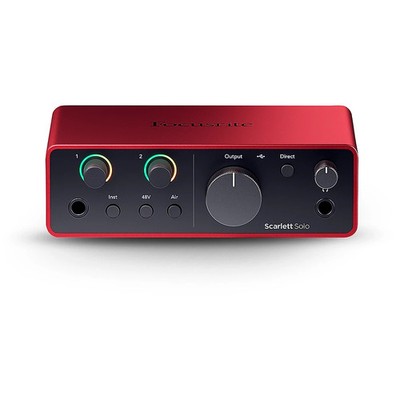 Focusrite Scarlett Solo USB-C Audio Interface (Gen 4)
