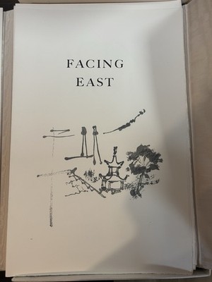 FACING EAST Jack Levine Limited Edition Portfolio Prints Signed James A Michener