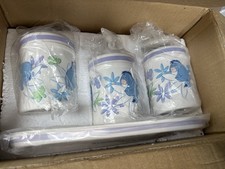 Disney Parks Disney Winnie The Pooh Eeyore Bathroom Set Of 4 Ceramic NIB RARE