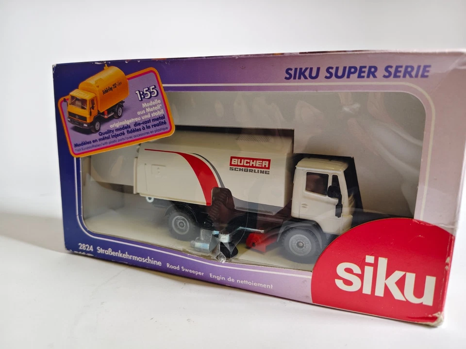 siku / 2824 / super serie / Kehrfahrzeug / 1:55 Straßenkehrmaschine Road Sweeper - Bild 2 von 4