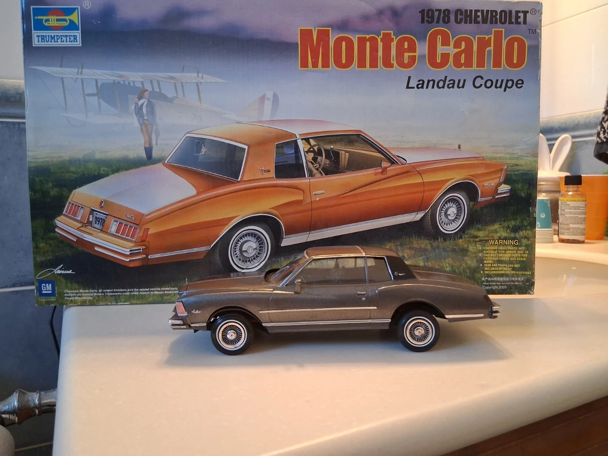 1/25 78 Original Issue Trumpeter Monte Carlo Pro Built Kit | eBay