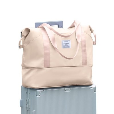 Large Travel Tote Bag, Waterproof Expandable Duffel Gym Tote Bag,Weekender Ca...